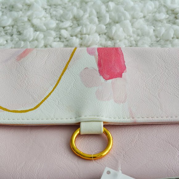 BNWT Chapters Indigo Pink Pouch - Picture 2 of 5